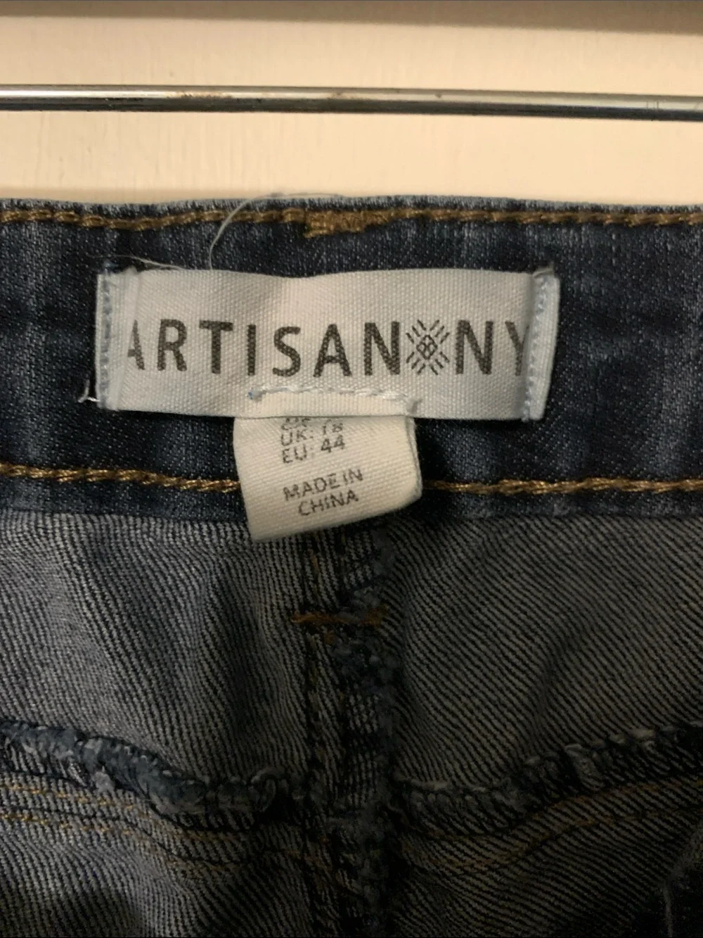 Artisan Ny Dark Blue Skinny Jeans